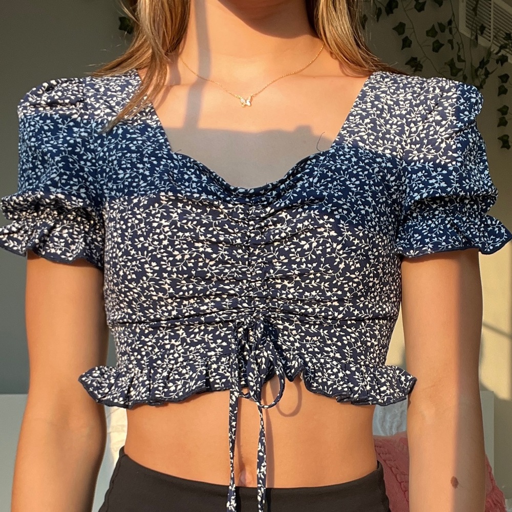Shein Floral Top